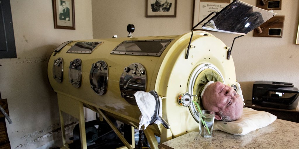 Conocé a "Polio Paul", el hombre que está hace 70 años conectado a una máquina