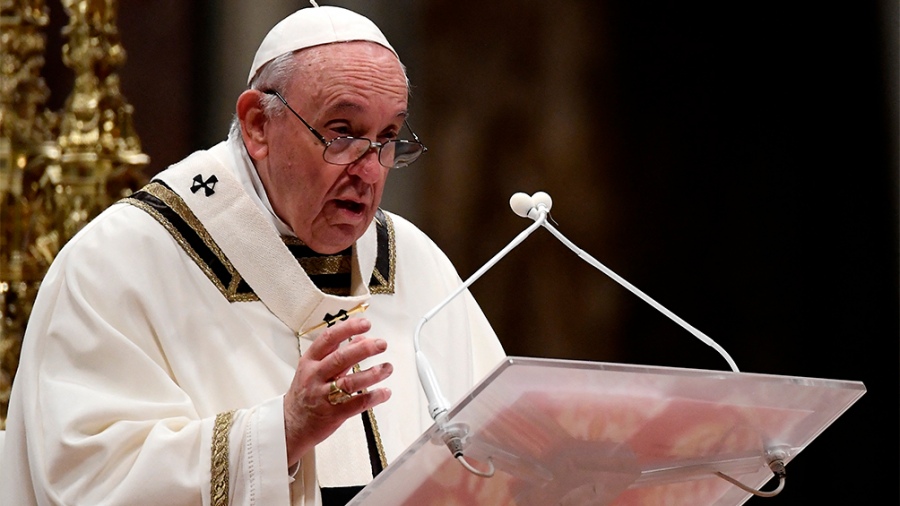 El Papa Francisco pidió por el "pueblo atormentado" de Ucrania