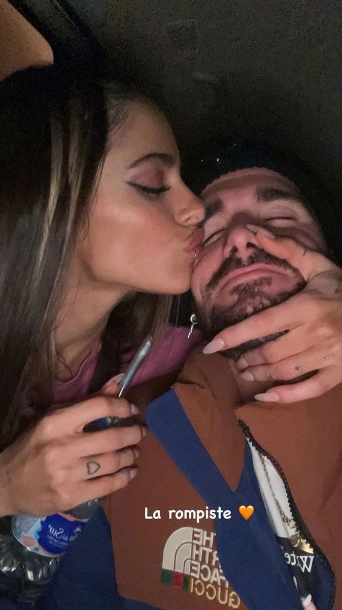 Rodrigo De Paul compartió una romántica foto con Tini Stoessel