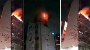 Trágico incendio en Recoleta: se prendió fuego un edificio: hay al menos cinco muertos y 35 heridos