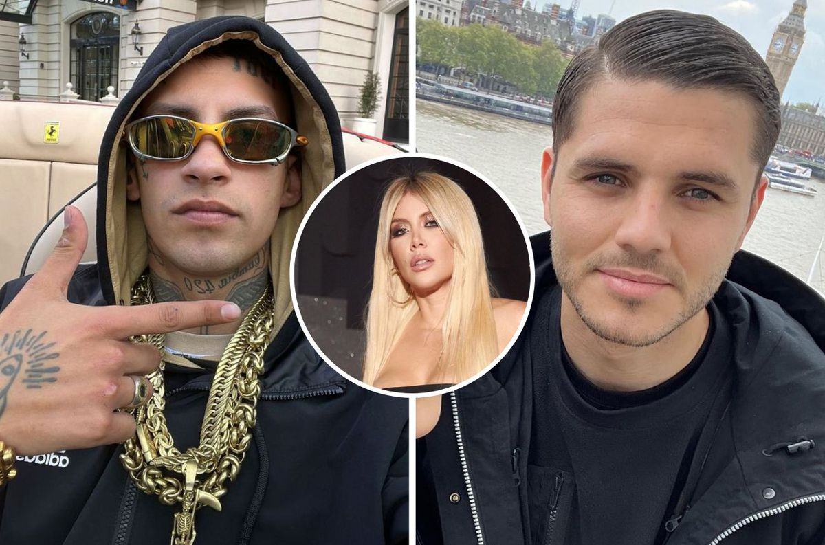 La reacción de Mauro Icardi al ver la foto de Wanda Nara y L-Gante