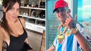 Wanda Nara volvió a coquetear con L-Gante
