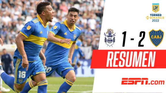 ¡Esto es Boca! Le ganó 2 a 1 a Gimnasia y espera la definición en la punta