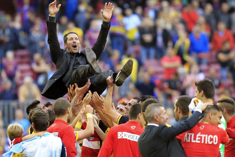 Eligieron al Cholo Simeone como el mejor técnico de la década
