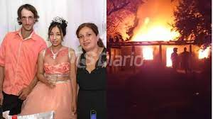 Llamabas devoraron una vivienda mientras la familia festejaba el cumple de 15 de su hija 