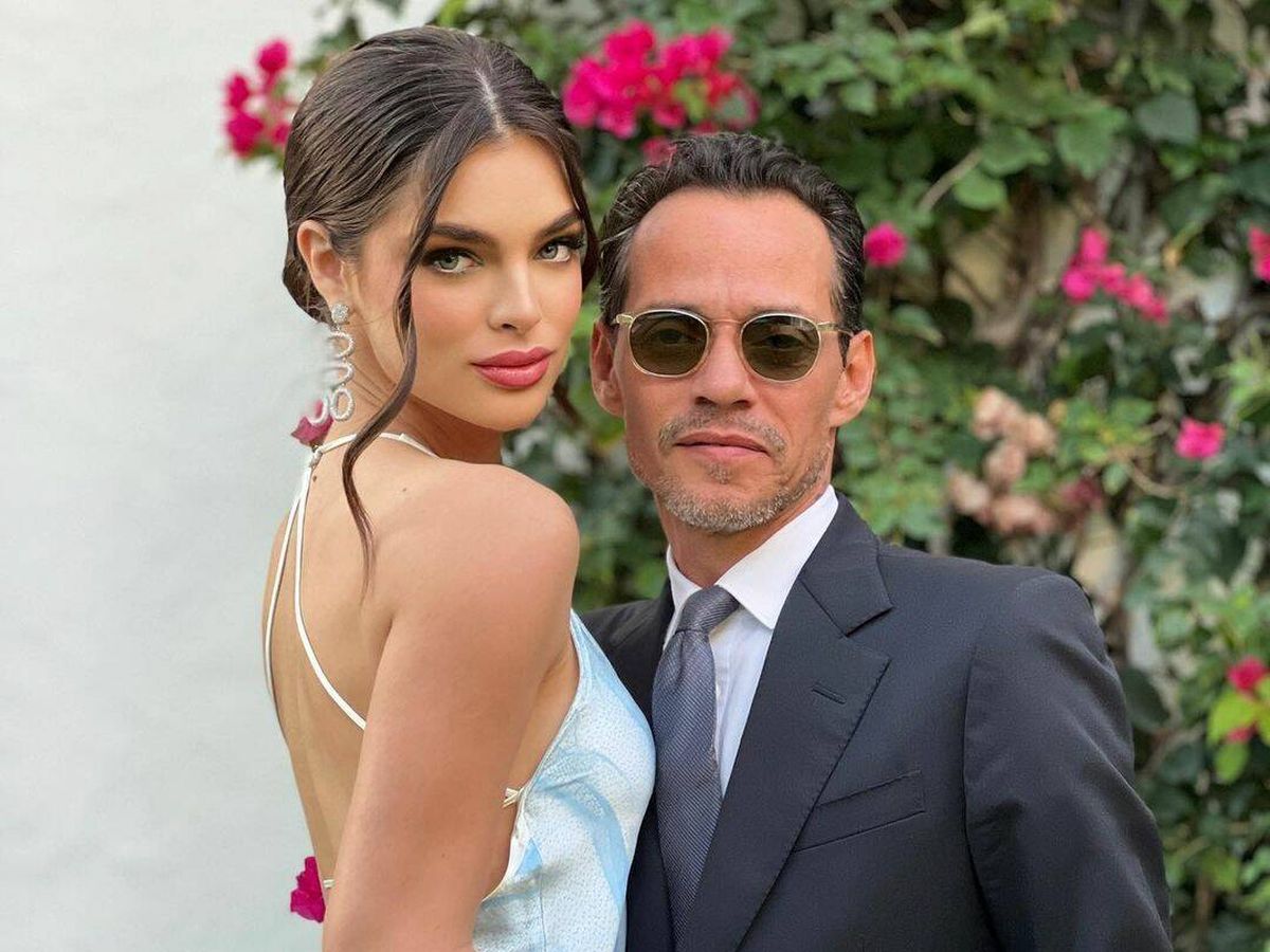 Marc Anthony se casó con la modelo Nadia Ferreira en Miami