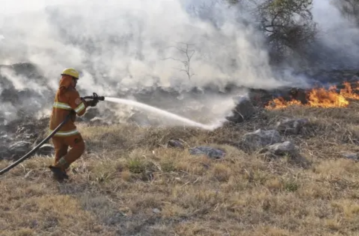 Se registraron más de 6 incendios a causa del viento 