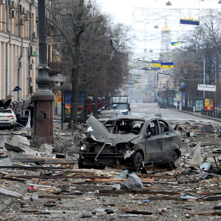 Rusia lanzó un ataque masivo con 75 misiles contra Ucrania