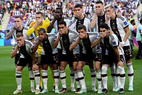 Alemania desafió a FIFA en el Mundial Qatar 2022: los jugadores se taparon la boca