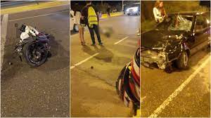 Un joven falleció luego de chocar en su moto contra un automóvil 