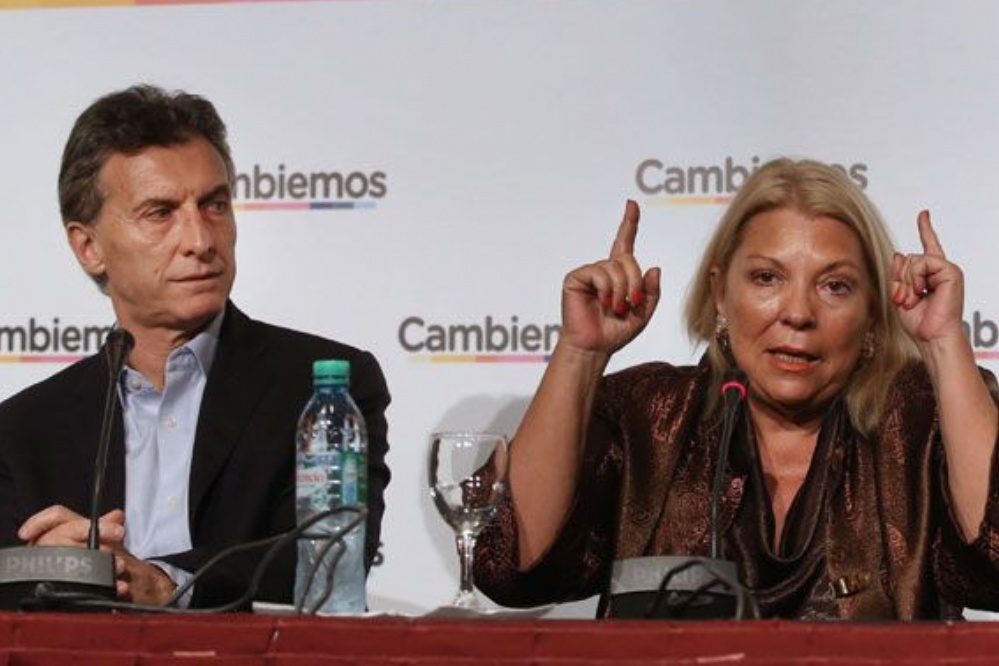 Para Carrió, Mauricio Macri