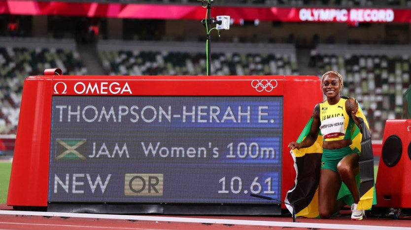 La jamaiquina Elaine Thompson es la mujer más rápida del planeta 