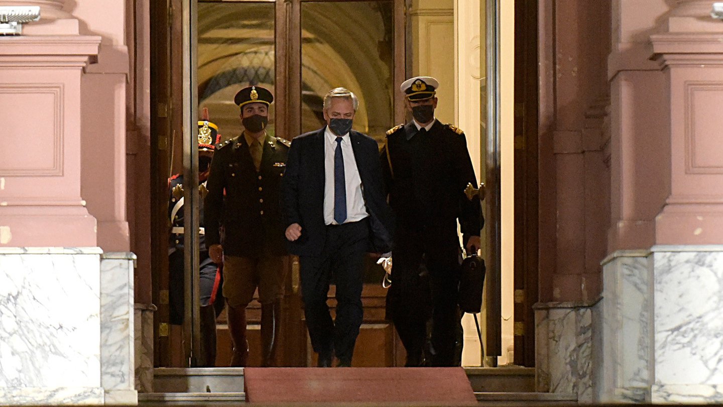 El mensaje de Alberto Fernández : La gestión seguirá desarrollándose del modo que yo estime conveniente, para eso fui elegido
