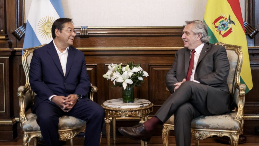 Por el gas, Alberto Fernández se reunió con el Presidente de Bolivia