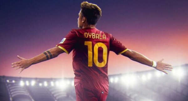 Sin todavía debutar, Paulo Dybala fue presentado como ídolo en la Roma de Italia