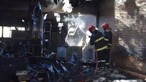 Un voraz incendio lo hizo perder su emprendimiento a un panadero 
