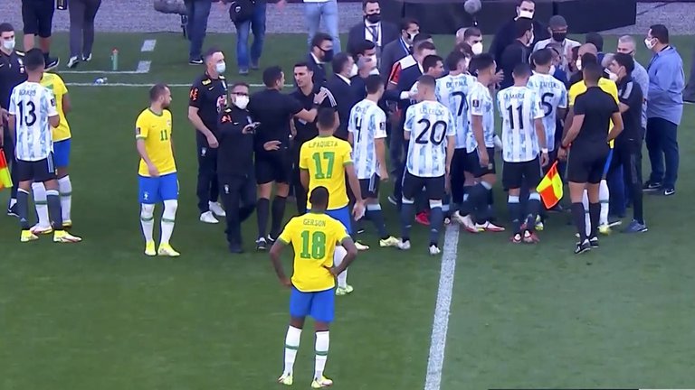Argentina -Brasil suspendido: ¿Cómo se definirá el partido?