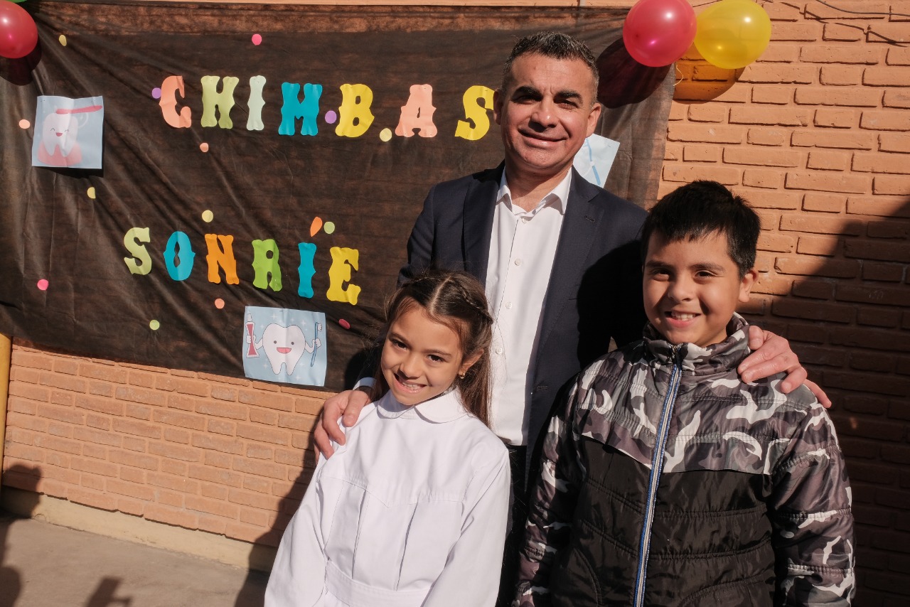 Chimbas sonríe: una campaña para cuidar a los mas chicos 