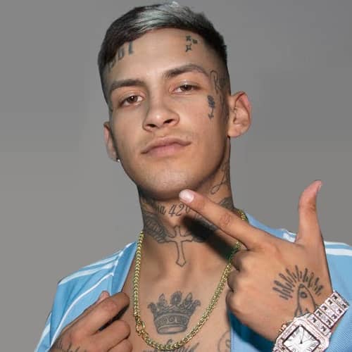 Juntos: L-Gante confirmó su romance con Wanda Nara