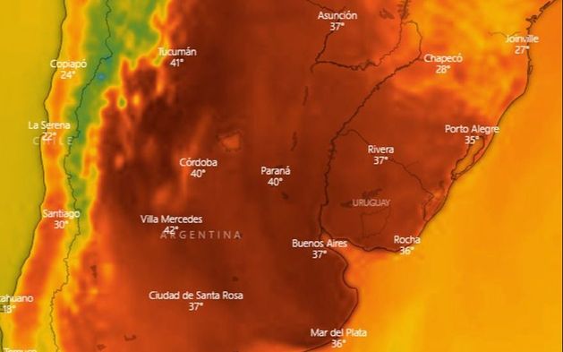 La ola de calor del país puso a San Juan y otras dos provincias como las más candentes