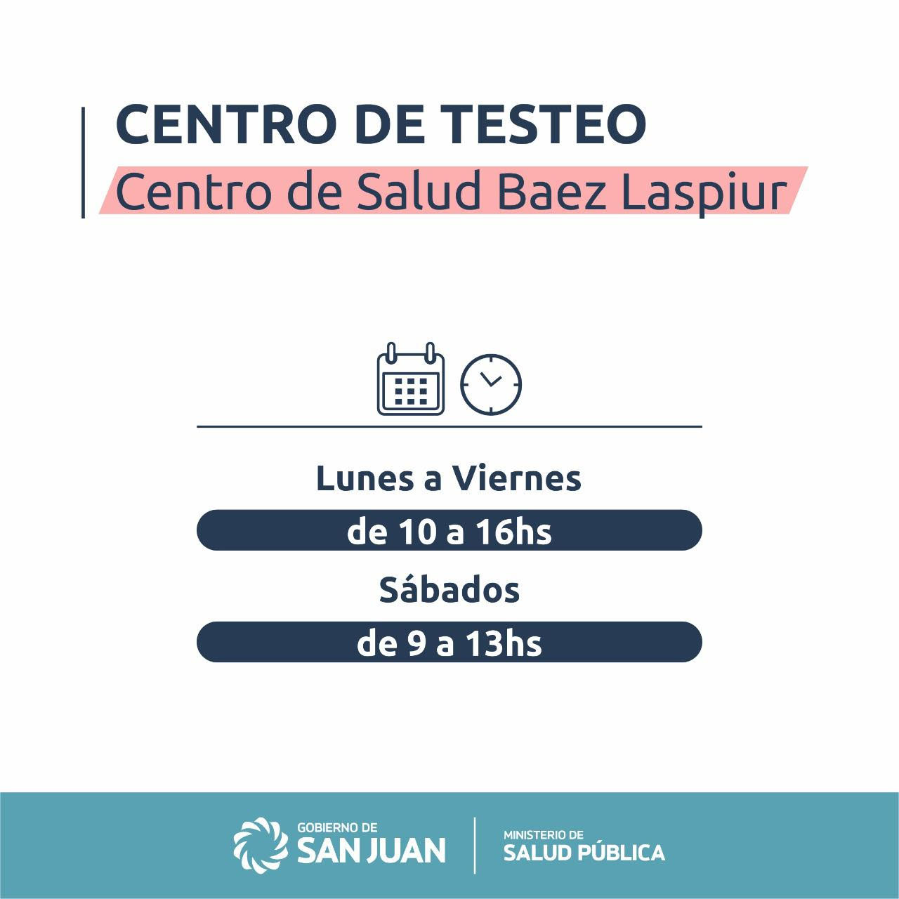 Si tenés que hisoparte en Chimbas mirá los días y horarios de atención