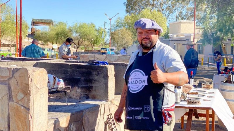 ¿Ganas de asado? ¡Andate a San Martín que compiten los asadores!