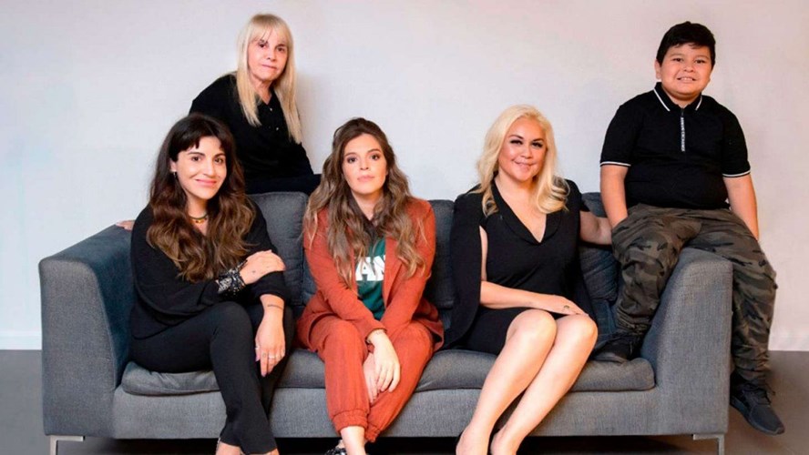 Verónica Ojeda a los gritos en un programa de TV con Claudia Villafañe