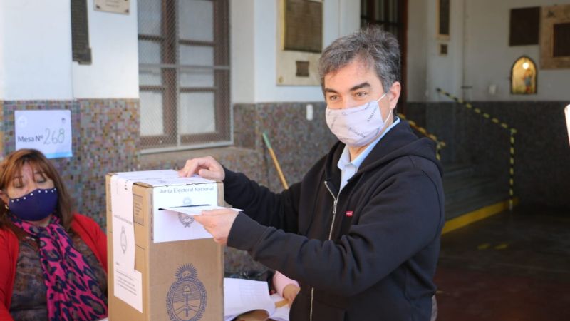 Votó Arancibia: "En términos políticos, desde esta tarde habrá un San Juan nuevo"