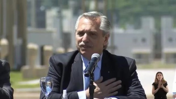 Alberto Fernández habló en medio de la interna con CFK