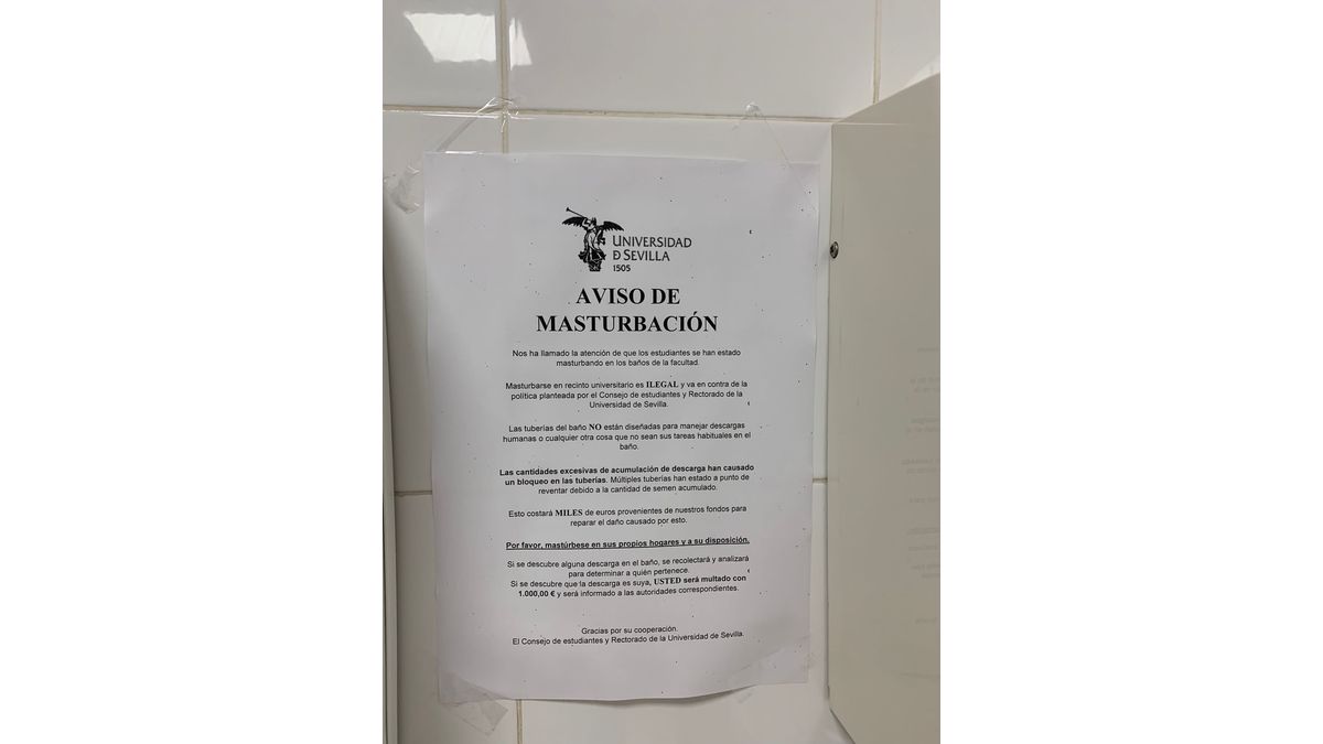 ¿Fake news? Una universidad advierte que sus alumnos se masturban demasiado