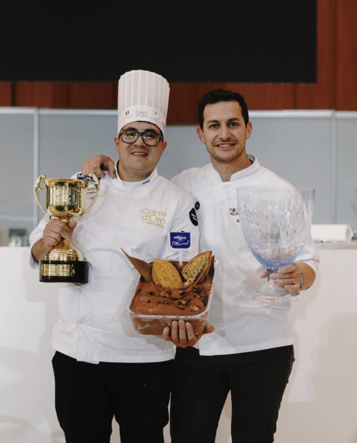 Un chimbero ganó como el mejor heladero del país 