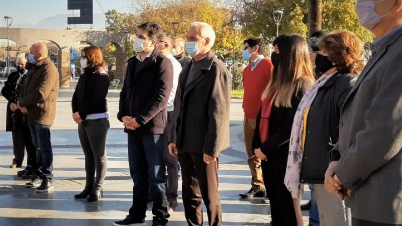 La foto de la unidad en Rawson 